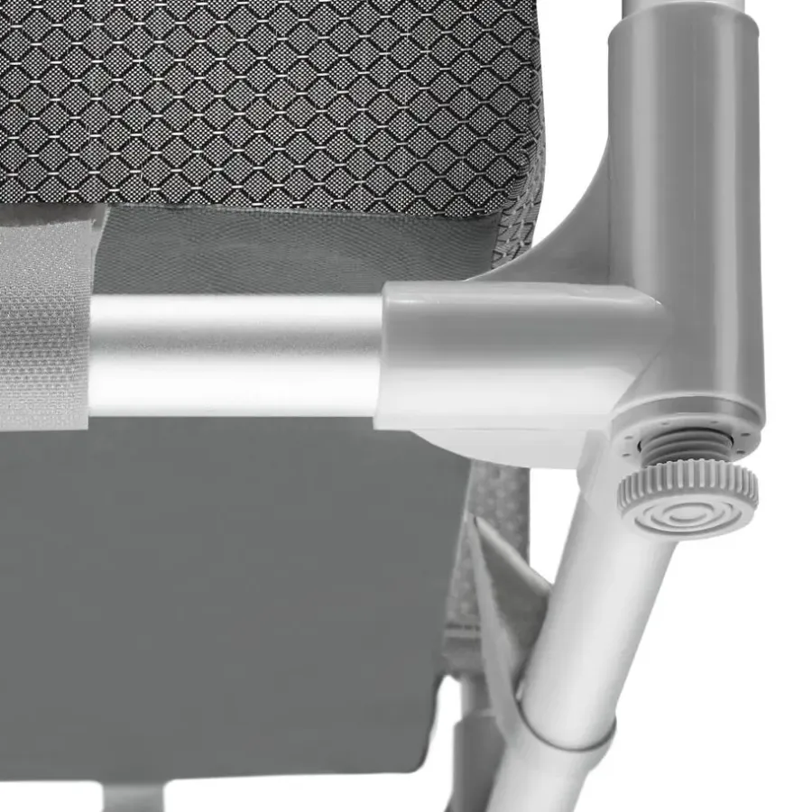 tectake - Campingkast 97x47,5x56,5cm, Grijs