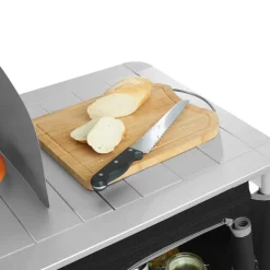 Barbecues En Accessoires-tectake - Campingkeuken 116x52x107cm, Zwart