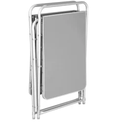 tectake - Campingkeuken 172x52x104cm, Grijs
