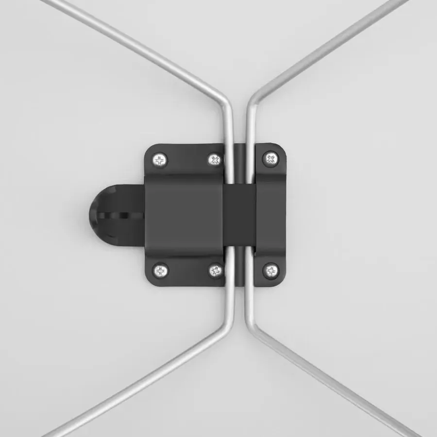 Kamperen En Outdoor-tectake - Campingtafel inklapbaar en in hoogte verstelbaar 80x60x68cm, Grijs