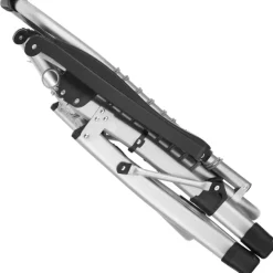 Kamperen En Outdoor-tectake - Ligbed Cloud inklapbaar, traploos verstelbaar, Zwart