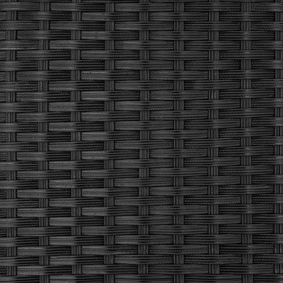 Loungesets-tectake - loungeset Catania - wicker - zwart