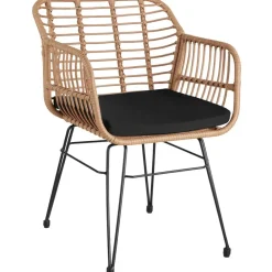 Bistro- & Balkonsets-tectake - loungeset Molfetta - wicker - natuurkleur