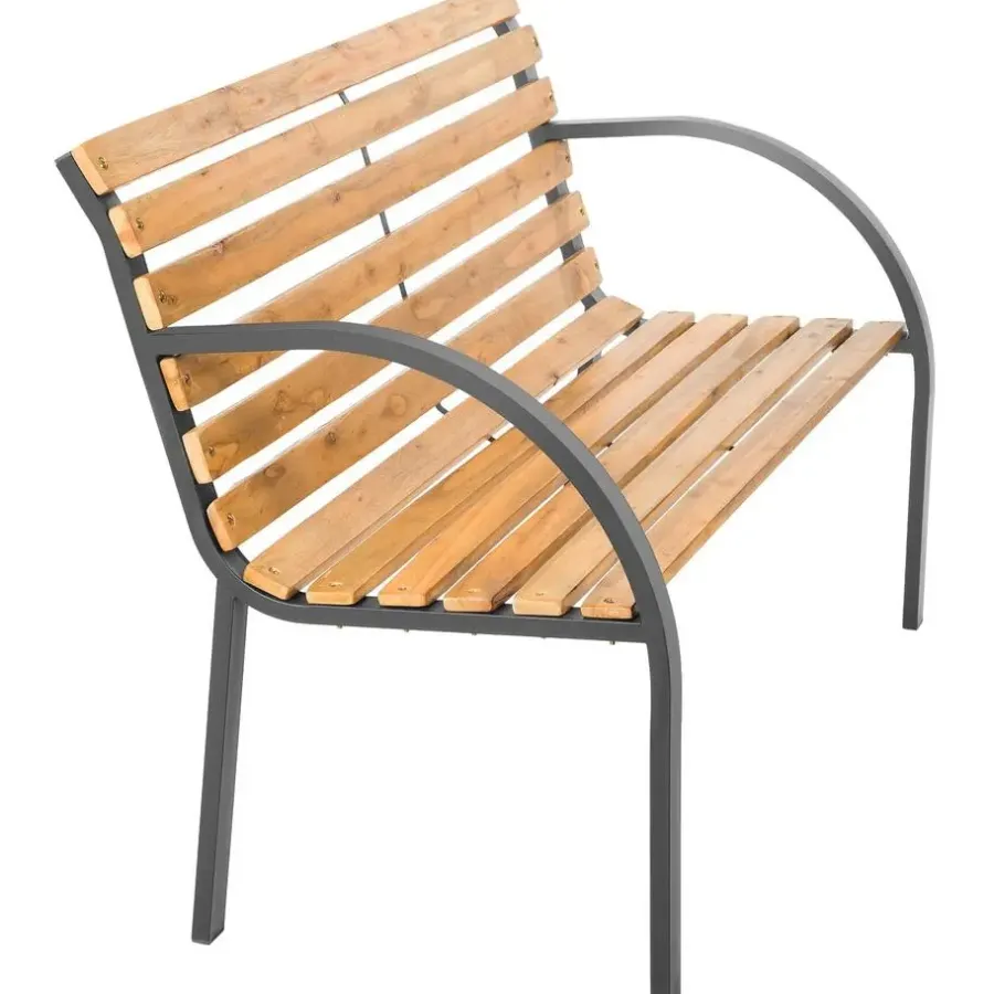 Tuinbanken-tectake - Tuinbank - 123x 64x 82 cm - Hout