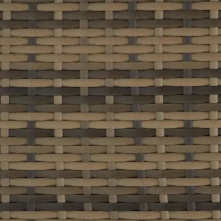 Tuinsets-tectake - tuinset Bilbao - wicker met beschermhoes - natuurkleur
