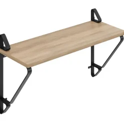Wandplanken-tectake 2 wandplanken Irvine, Industrieel Licht Hout, Eiken Sonoma