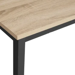 Bankjes-tectake 2 Zitbanken Fairfield, Industrieel Licht Hout, Eiken Sonoma