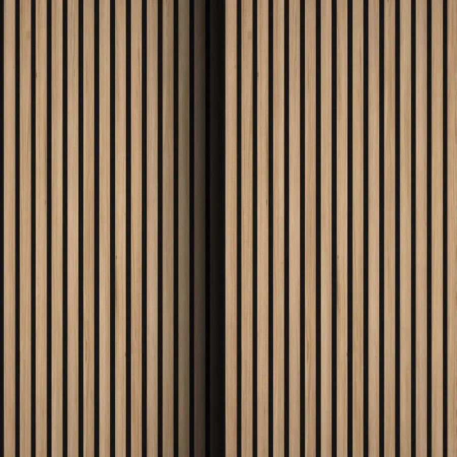 tectake Akoestische panelen Sonic Wall houtlook, Eiken
