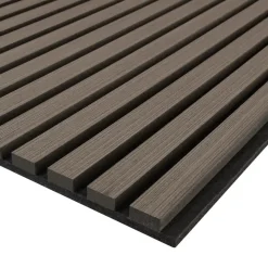 Wandpanelen-tectake Akoestische panelen Sonic Wall houtlook, Eiken Grijs