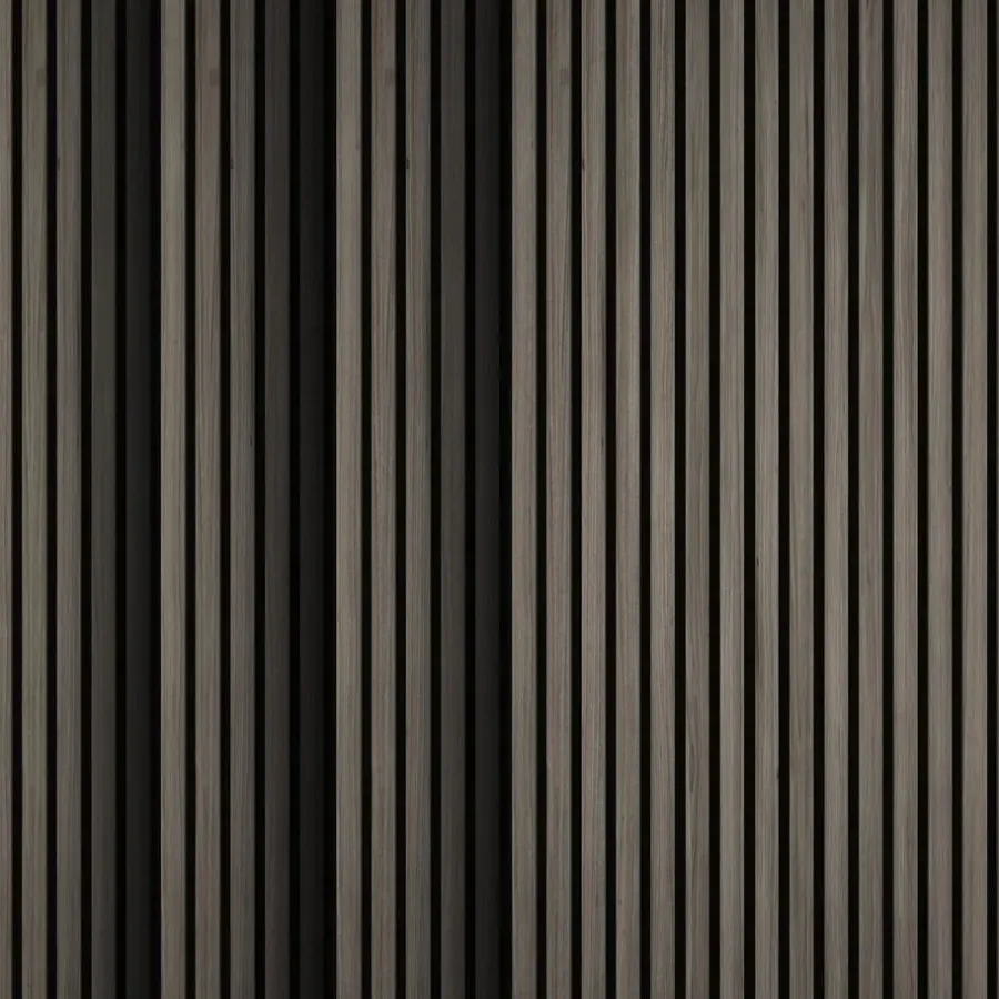 Wandpanelen-tectake Akoestische panelen Sonic Wall houtlook, Eiken Grijs