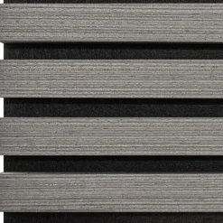 Wandpanelen-tectake Akoestische panelen Sonic Wall houtlook, Lichtgrijze Eik