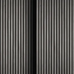Wandpanelen-tectake Akoestische panelen Sonic Wall houtlook, Lichtgrijze Eik