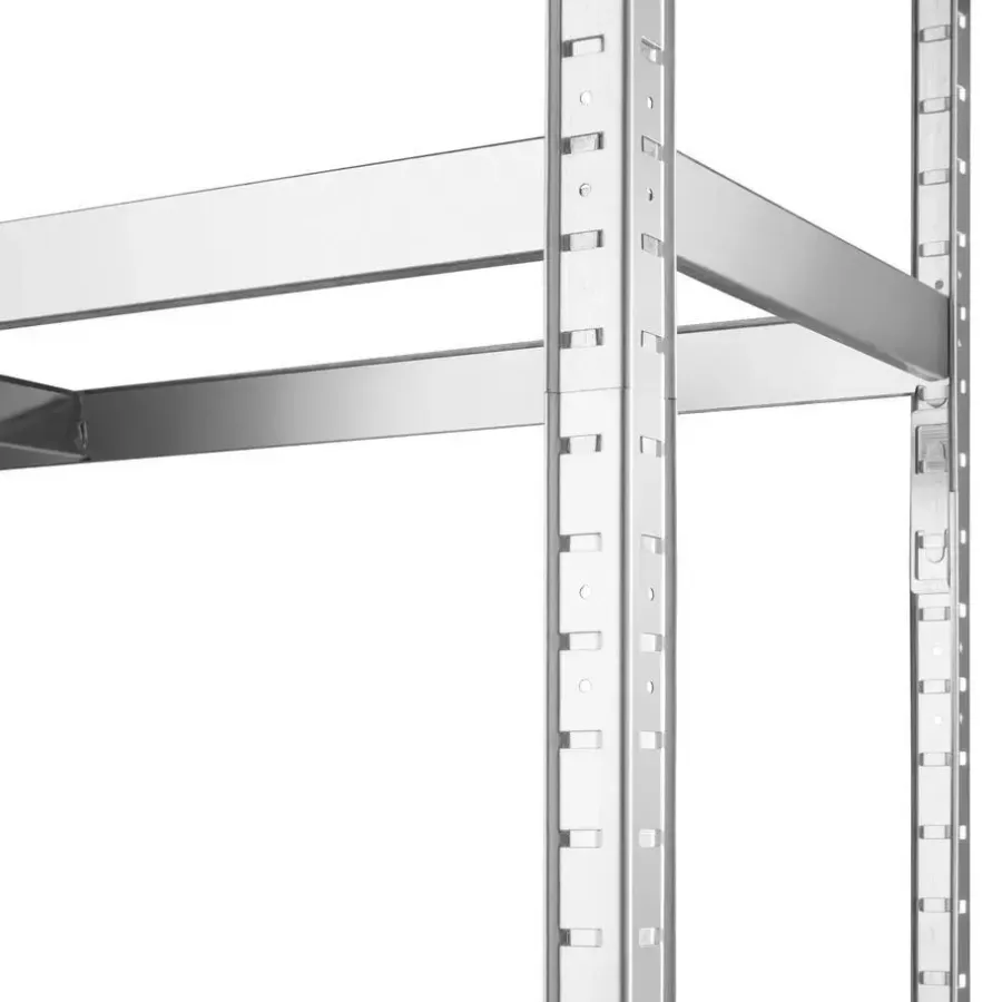 Stellingkasten-tectake Bandenstelling voor max. 8 banden, Grijs