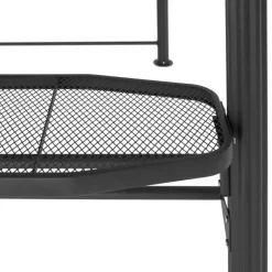 Terrasoverkappingen-tectake Barbecue-overkapping Asado 2,4x1,5x2,34m, Grijs
