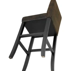 Barkrukken-tectake Barkruk van kunstleer, Oud Bruin