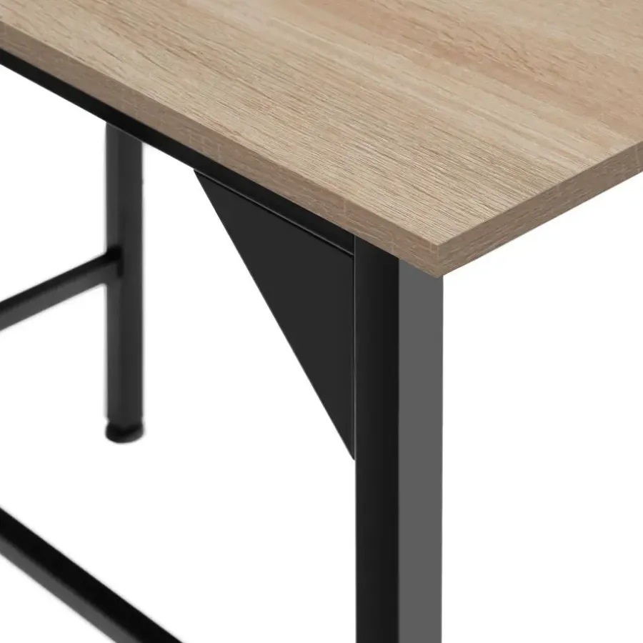 Tuinsets|Tuinsets-tectake Bartafelset Edinburgh 4+1, Industrieel Licht Hout, Eiken Sonoma