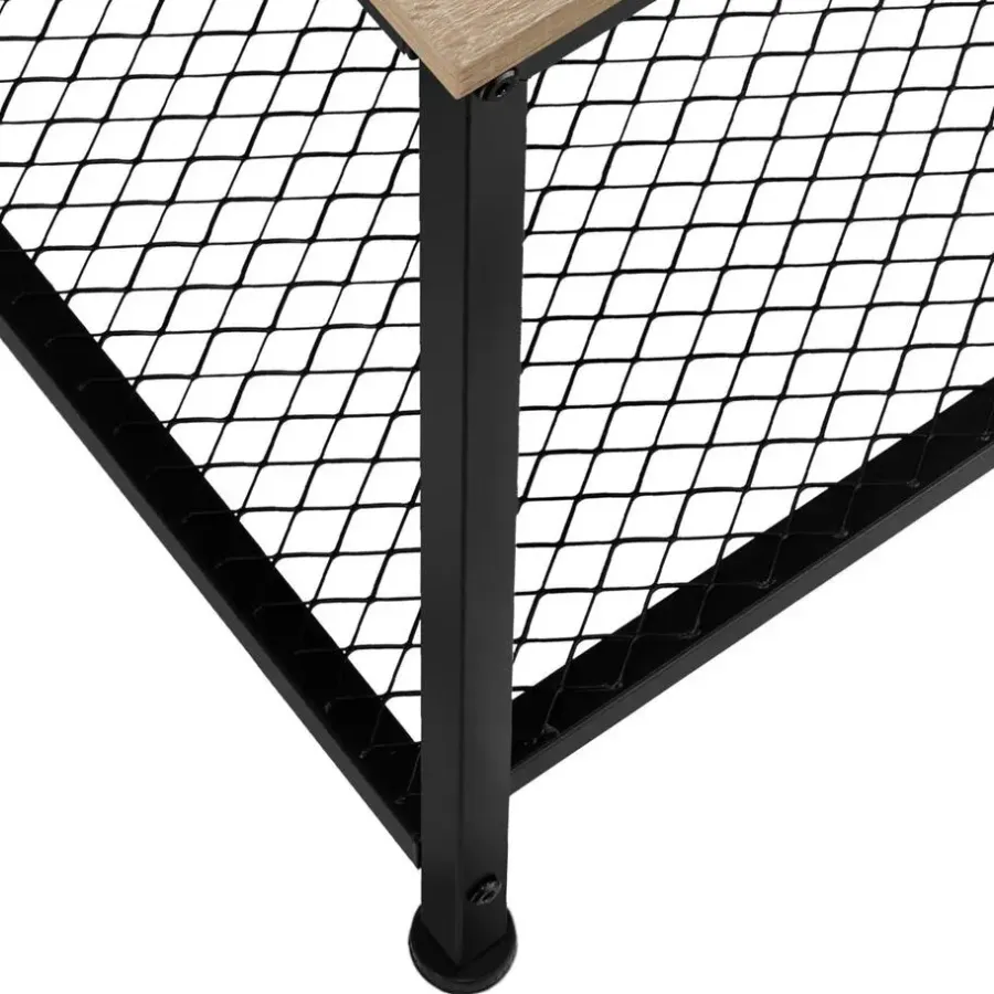 Bijzettafels-tectake Bijzettafel Derby 45,5x45,5x55,5cm