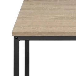 Bijzettafels-tectake Bijzettafel Derby 45,5x45,5x55,5cm