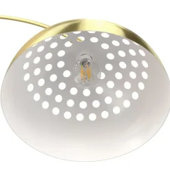 Staande Lampen-tectake Booglamp Arcus, staal, retro-stijl, 60W, Goud