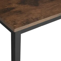 tectake Bureau Jenkins, Industrieel Hout Donker, Rustiek
