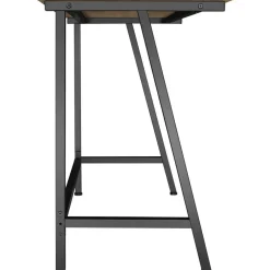 Bureaus-tectake Bureau Newton 100x50x77cm, Industrieel Licht Hout, Eiken Sonoma