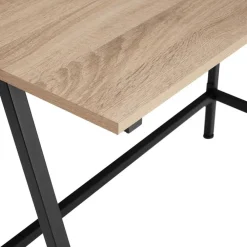 Bureaus-tectake Bureau Newton 100x50x77cm, Industrieel Licht Hout, Eiken Sonoma
