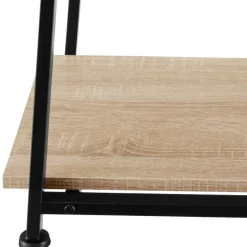 Bureaus-tectake Bureau Paisley 120x50x73,5cm, Industrieel Licht Hout, Eiken Sonoma