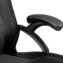 Gamestoelen-tectake Bureaustoel Mike, Zwart