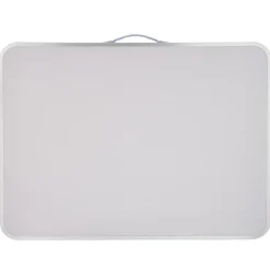 tectake Campingtafel opvouwbaar van aluminium 75x55x68cm, Grijs