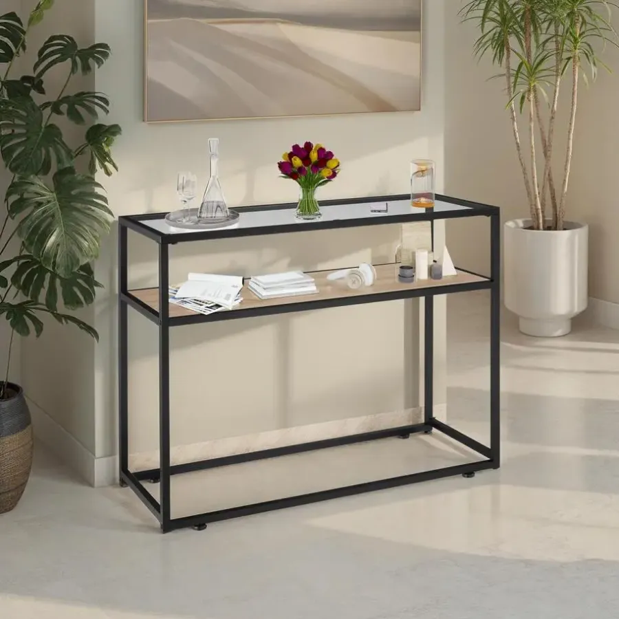 Sidetables-tectake Consoletafel Kilkenny 100x41x80,5cm