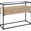 tectake Consoletafel Reading 101,5x41,5x80,5cm