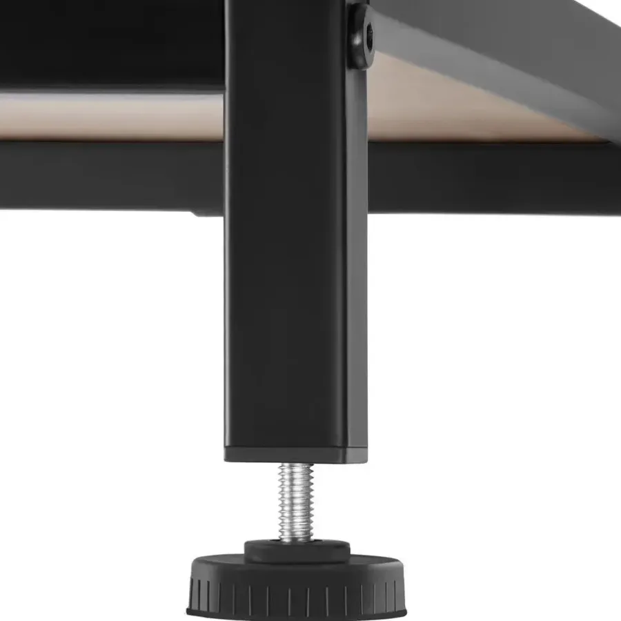Sidetables-tectake Consoletafel Tacoma 100x35x80,5cm, Industrieel Licht Hout, Eiken Sonoma