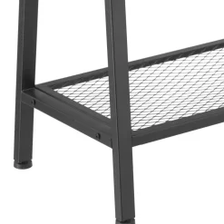 Sidetables-tectake Consoletafel Tralee 100x35x80,5cm, Industrieel Licht Hout, Eiken Sonoma