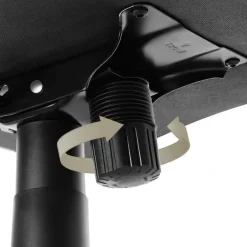 Bureaustoelen|Bureaustoelen-tectake Directiebureaustoel Jonas, Zwart