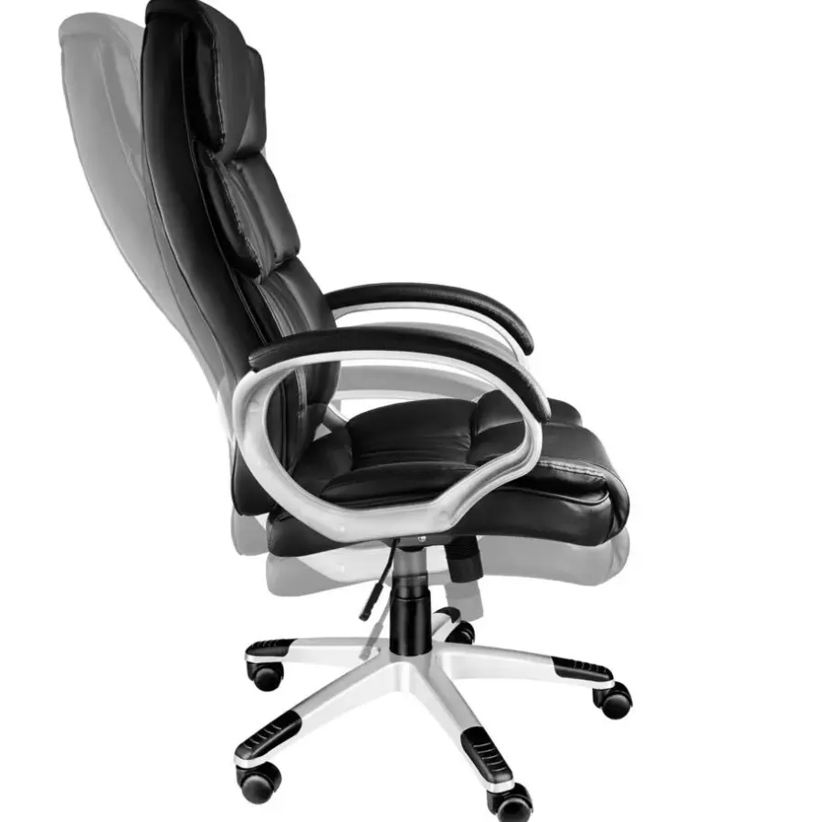 Bureaustoelen|Bureaustoelen-tectake Directiebureaustoel Jonas, Zwart