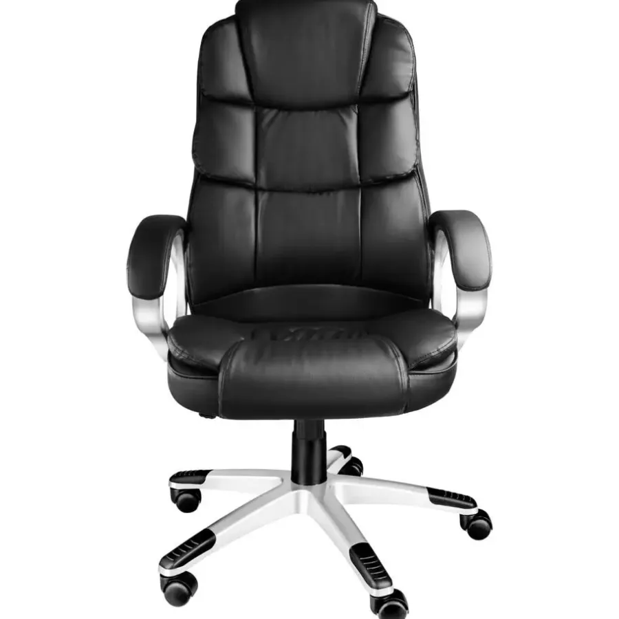 Bureaustoelen|Bureaustoelen-tectake Directiebureaustoel Jonas, Zwart