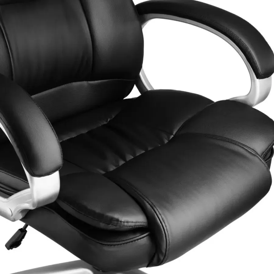 Bureaustoelen|Bureaustoelen-tectake Directiebureaustoel Jonas, Zwart