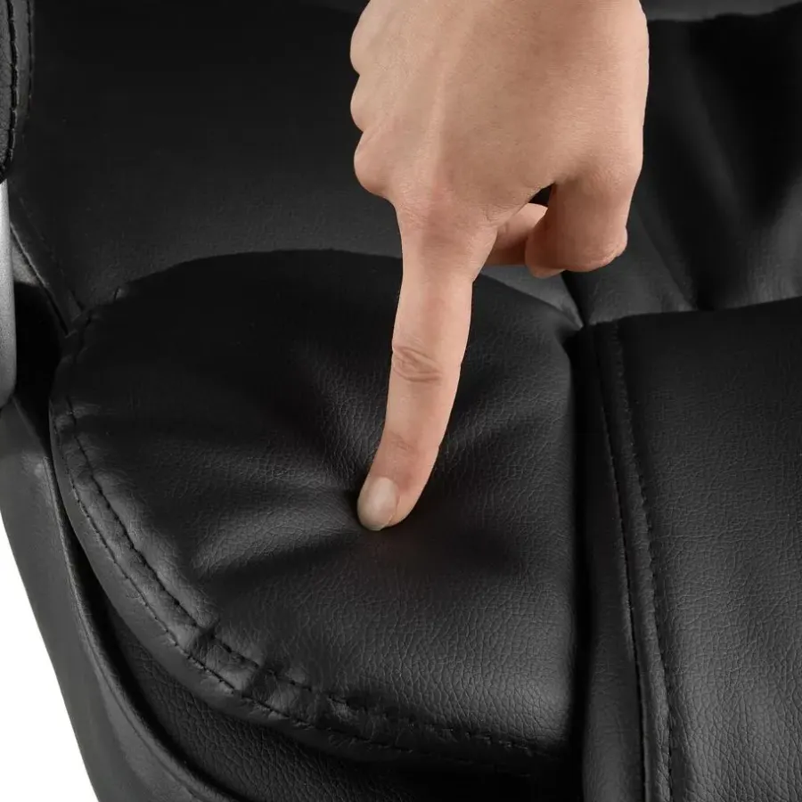 Bureaustoelen|Bureaustoelen-tectake Directiebureaustoel Jonas, Zwart