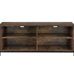 tectake Dressoir Navan 147x41x60,5cm, Industrieel Hout Donker, Rustiek