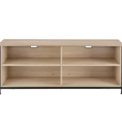 tectake Dressoir Navan 147x41x60,5cm, Industrieel Licht Hout, Eiken Sonoma