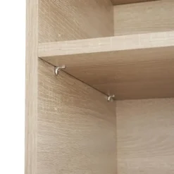 tectake Dressoir Navan 147x41x60,5cm, Industrieel Licht Hout, Eiken Sonoma