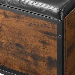 Hockers En Voetenbanken-tectake Gestoffeerde zitkist Calico 81,5x41,5x50,5cm