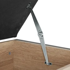Hockers En Voetenbanken-tectake Gestoffeerde zitkist Calico 81,5x41,5x50,5cm