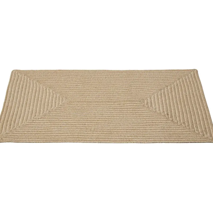 tectake ® Gevlochten vloerkleed Vibe van jute, boho-stijl 60 x 90 cm