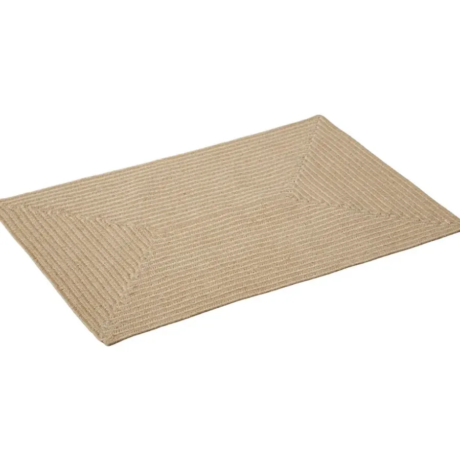 tectake ® Gevlochten vloerkleed Vibe van jute, boho-stijl 60 x 90 cm