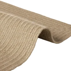 tectake ® Gevlochten vloerkleed Vibe van jute, boho-stijl 60 x 90 cm
