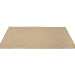 tectake ® Gevlochten vloerkleed Vibe van jute, boho-stijl 120 x 170 cm