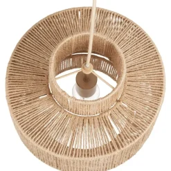Hanglampen-tectake Hanglamp Allegra van jute in boho-stijl, 40W, Natuur