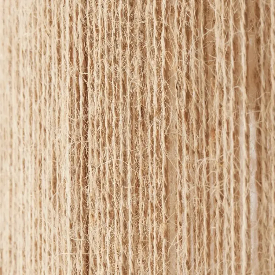 Hanglampen-tectake Hanglamp Allegra van jute in boho-stijl, 40W, Natuur