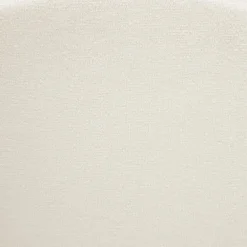 tectake Hocker Altu XL, gestoffeerd, opbergruimte, Fluweellook Crèmewit